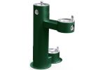 Bi-Lvl Pedestal Outdoor Fountain w/ Pet Station