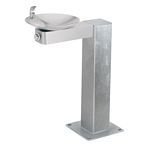 Barrier-Free Steel Pedestal Fountain